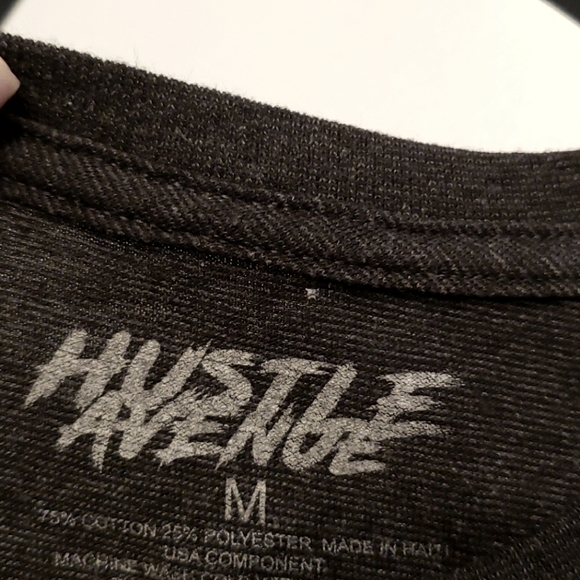 Hustle Avenue Palm Trees and Starts Tshirt Mens M - Picture 4 of 7